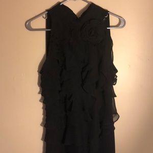 Black cocktail dress